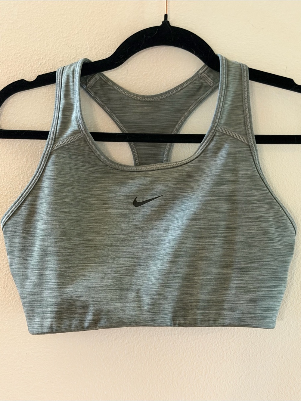Nike Dri-FIT Light Support‎ Racerback Sports Bra - Sage Green Sz L